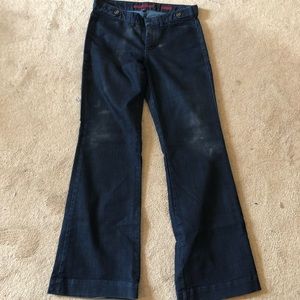 Banana republic denim trousers
